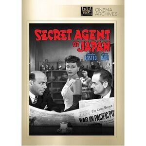 Secret Agent of Japan  DVD